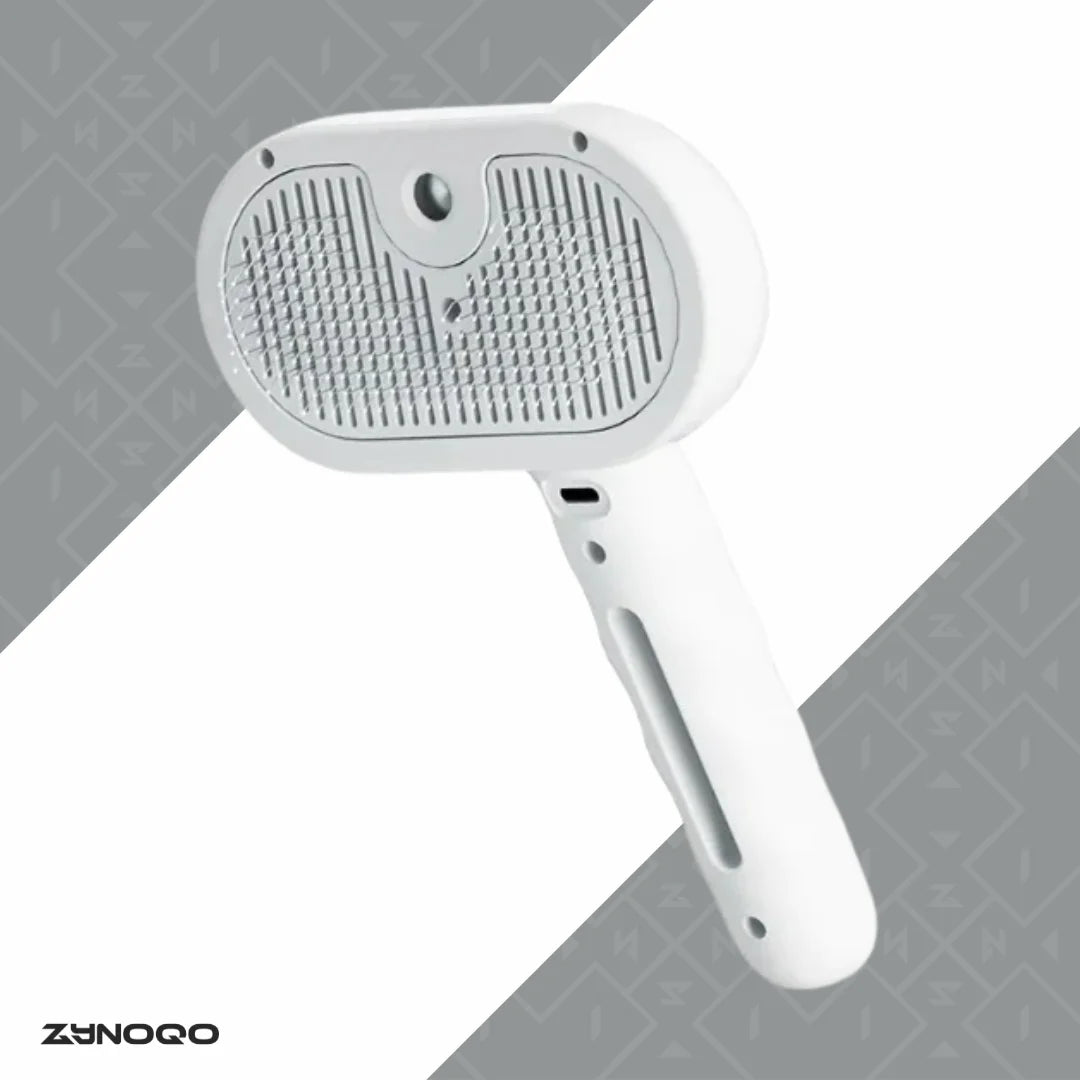 ZYNOQO Mist Comb – Brush + Spray for Cats & Dogs