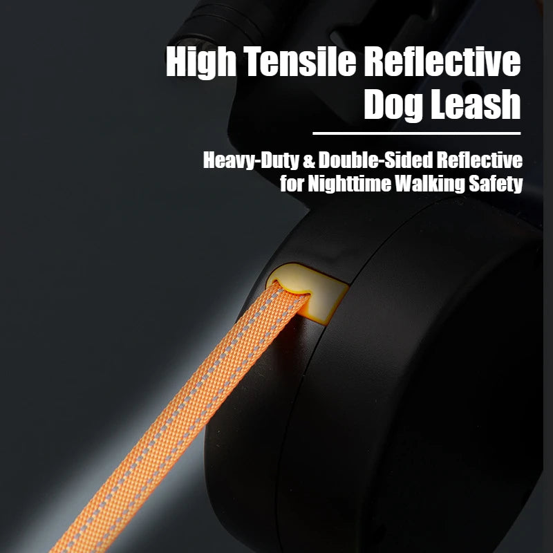 Walk 2 Dogs Tangle-Free with ZYNOQO Retractable Leash + Light