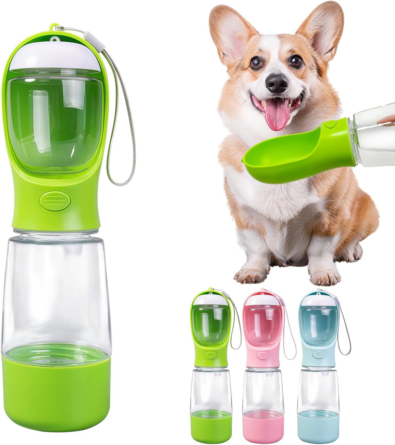 ZYNOQO Adventure Dog Water & Food Bottle
