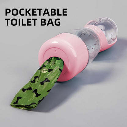 ZYNOQO Adventure Dog Water & Food Bottle