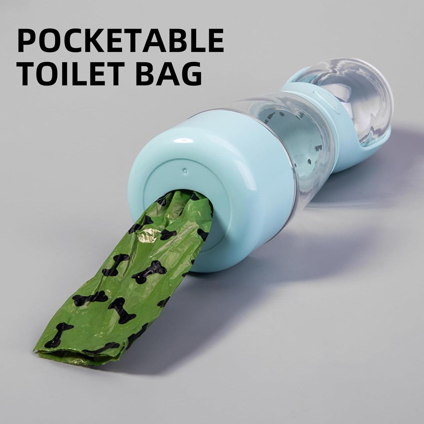 ZYNOQO Adventure Dog Water & Food Bottle