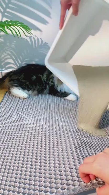 ZYNOQO Cat Litter Mat – Waterproof, Scratch-Friendly, Mess-Free